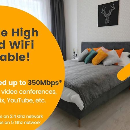 Comfy 2 Room Apartment - Free Parking - 350Mbps Wifi - Netflix Каунас Екстер'єр фото